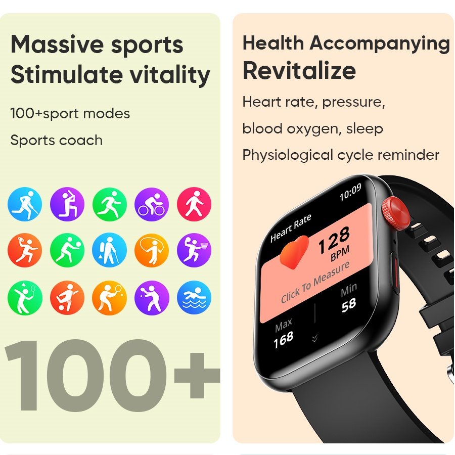 Trending Products New Electronics Wearable Devices Relojes Smartwatch for Apple Sleep Monitor Fitness Tracker Sport Smart Watch
